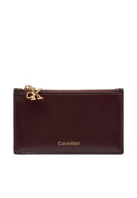 Etui na karty kredytowe Calvin Klein. Kolor: czerwony