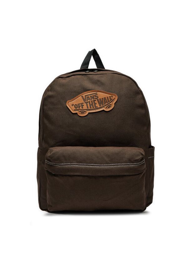 Vans Plecak Old Skool Classic Backpack VN000H4Y3N1 Brązowy. Kolor: brązowy. Materiał: materiał
