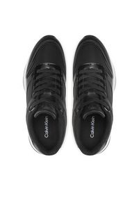 Calvin Klein Sneakersy Low Top Lace Up Mix HM0HM00901 Czarny. Kolor: czarny. Materiał: materiał #5