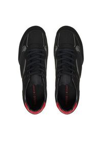 Hugo - HUGO Sneakersy Keeston 50557860 Czarny. Kolor: czarny. Materiał: skóra #5