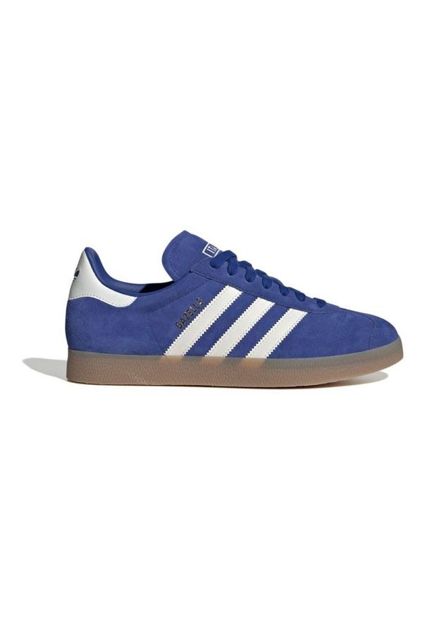 Adidas - Buty adidas Gazelle M ID3725 niebieskie. Nosek buta: okrągły. Kolor: niebieski. Materiał: nubuk, skóra, syntetyk, zamsz. Szerokość cholewki: normalna. Model: Adidas Gazelle