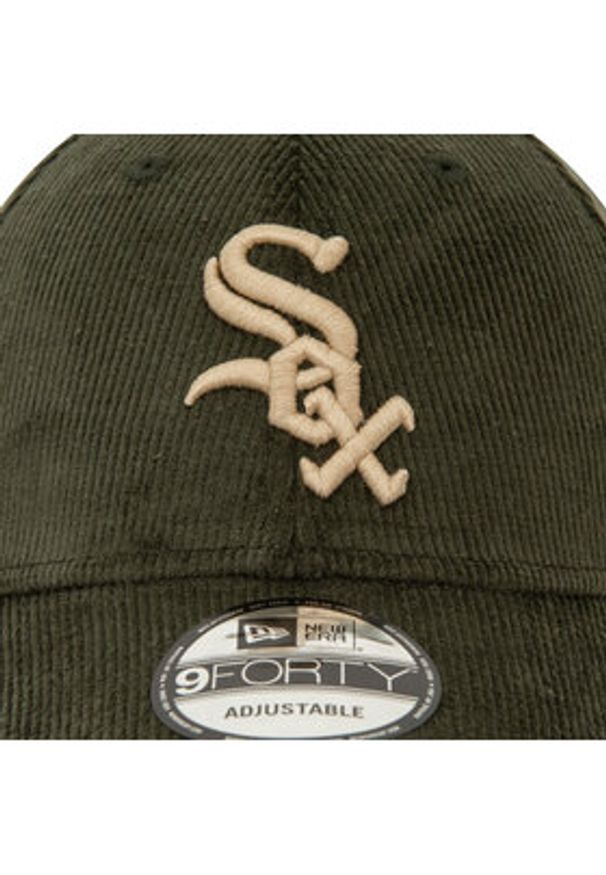 New Era Czapka z daszkiem Cord 940 Sox 60435067 Khaki. Kolor: brązowy. Materiał: materiał