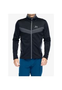 Bluza bez kaptura męska Hannah Treyvon. Typ kołnierza: bez kaptura. Kolor: szary. Sezon: zima. Sport: narciarstwo