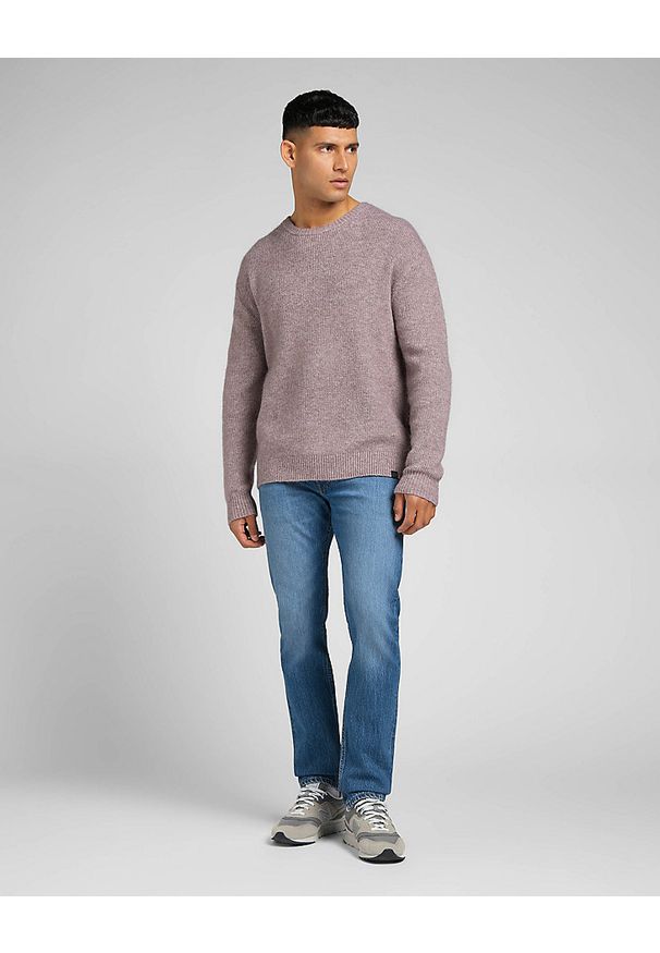 Lee - LEE MĘSKI SWETER LEE SEASONAL CREW PURPLE STORM L83ZDD70 112322657