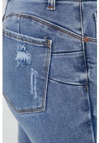 Answear Lab jeansy Push-Up damskie medium waist. Kolor: niebieski. Styl: wakacyjny #3