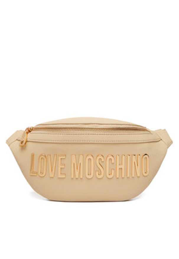 Love Moschino - LOVE MOSCHINO Torebka JC4195PP1OKD0129 Beżowy. Kolor: beżowy. Materiał: skóra