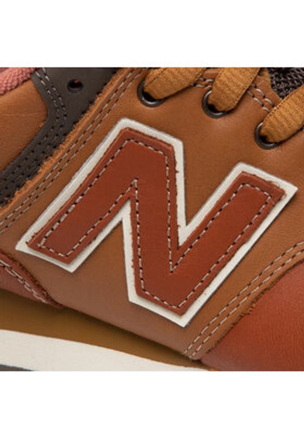 New Balance Sneakersy ML574OMA Brązowy. Kolor: brązowy. Materiał: skóra. Model: New Balance 574