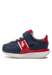 Polo Ralph Lauren Sneakersy RL00295410 T Granatowy. Kolor: niebieski. Materiał: skóra #4