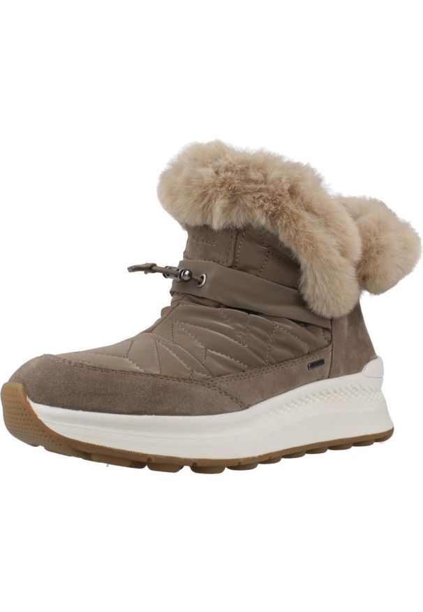 Geox Model D Spherica Kolor Brązowy. Kolor: wielokolorowy, beżowy, brązowy. Sezon: zima. Styl: elegancki