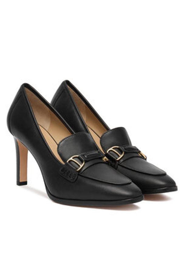 Lauren Ralph Lauren - LAUREN RALPH LAUREN Szpilki 802P04169001 Czarny. Kolor: czarny. Materiał: skóra. Obcas: na szpilce