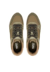 HOFF Sneakersy City Buenos Aires 22502601 Khaki. Kolor: brązowy. Materiał: zamsz, skóra