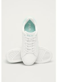Fila Buty kolor biały. Nosek buta: okrągły. Zapięcie: sznurówki. Kolor: biały. Materiał: guma #3
