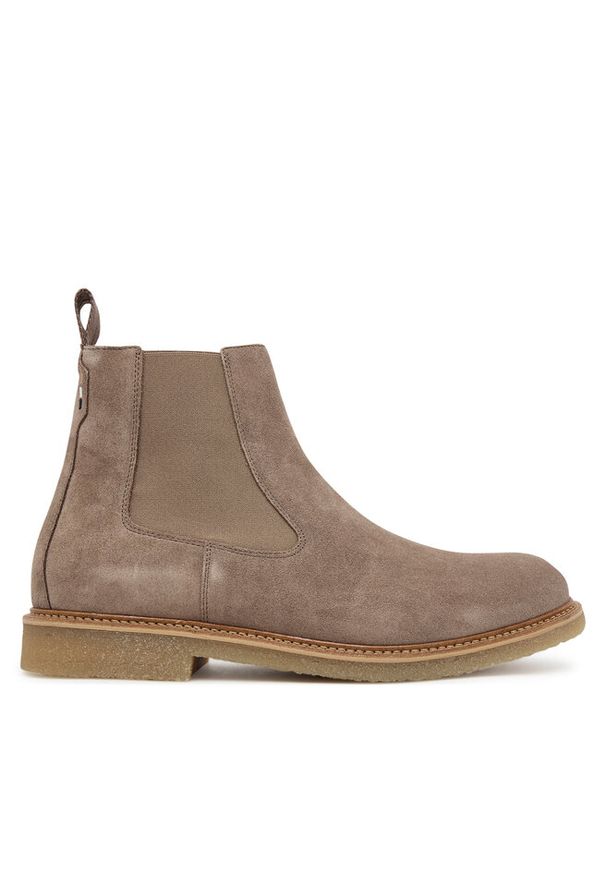 Sztyblety BOSS. Kolor: brązowy