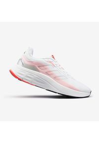Buty do biegania damskie Adidas Speedmotion. Kolor: biały, wielokolorowy, pomarańczowy. Materiał: materiał. Szerokość cholewki: normalna #1