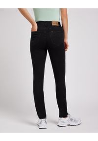 Lee - LEE DAMSKIE SPODNIE JEANSOWE ULC SKINNY BLACK 112350783 L35V011656