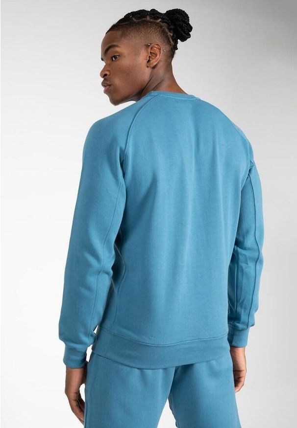 GORILLA WEAR - Newark Sweatshirt - Niebieski. Kolor: niebieski. Materiał: dresówka. Sport: fitness