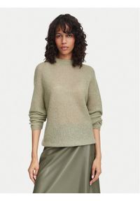 BOSS Sweter Fewena 50564438 Zielony jasny Relaxed Fit. Kolor: zielony. Materiał: syntetyk #1