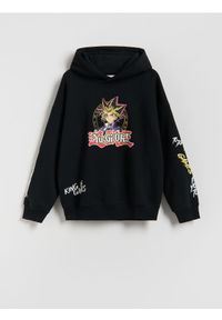 Reserved - Bluza Yu-Gi-Oh! - czarny. Kolor: czarny. Materiał: bawełna, dzianina #1