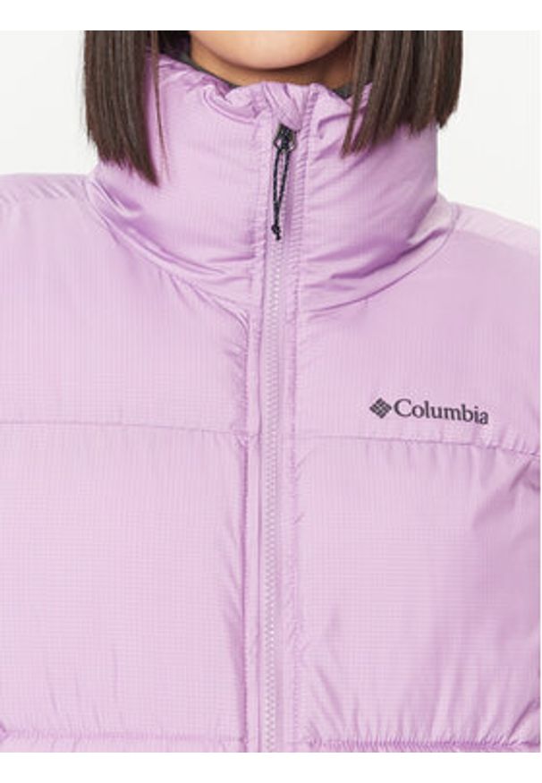 columbia - Columbia Kurtka zimowa Puffect™ Jacket Fioletowy Regular Fit. Kolor: fioletowy. Materiał: syntetyk. Sezon: zima