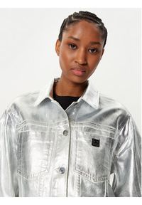 Armani Exchange Kurtka jeansowa XW000098 AF10836 M8047 Srebrny Regular Fit. Kolor: srebrny. Materiał: bawełna #5
