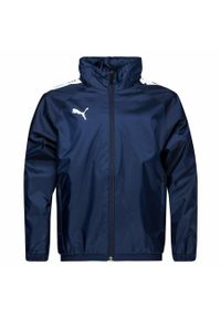 Kurtka dziecięca Puma Team Liga All Weather. Kolor: wielokolorowy, niebieski, czarny
