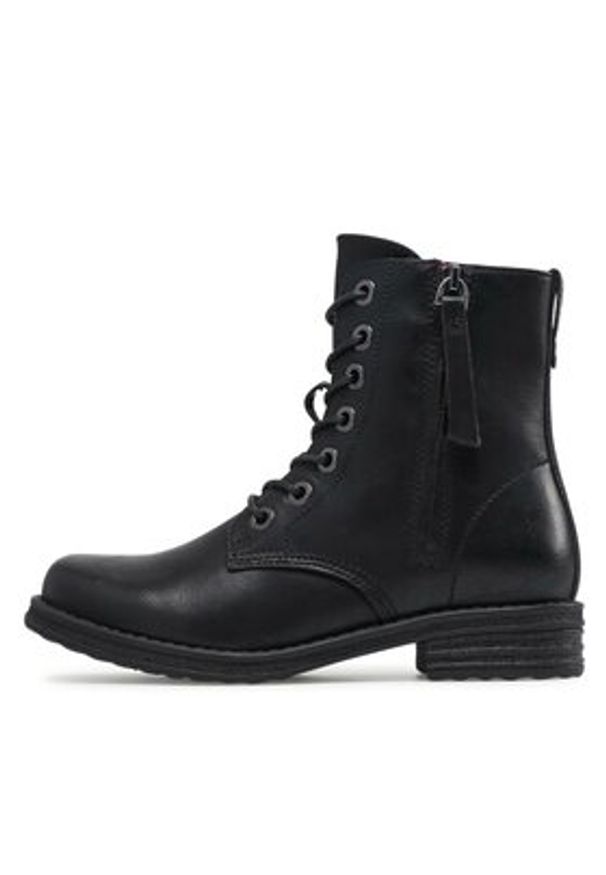 Clara Barson Trzewiki WS2702-09 Czarny. Kolor: czarny. Materiał: skóra