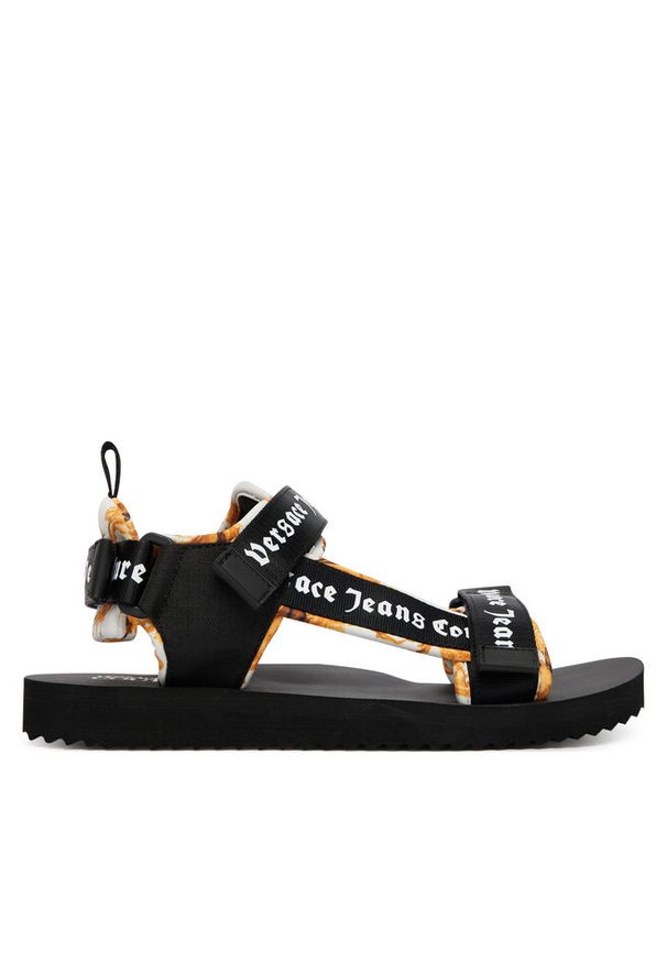 Sandały Versace Jeans Couture. Kolor: czarny