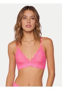 Guess Biustonosz braletka O4YC00 PZ01C Różowy. Kolor: różowy. Materiał: syntetyk #1