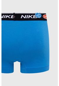 Nike bokserki 3-pack męskie kolor pomarańczowy. Kolor: pomarańczowy. Materiał: tkanina, skóra, włókno #7