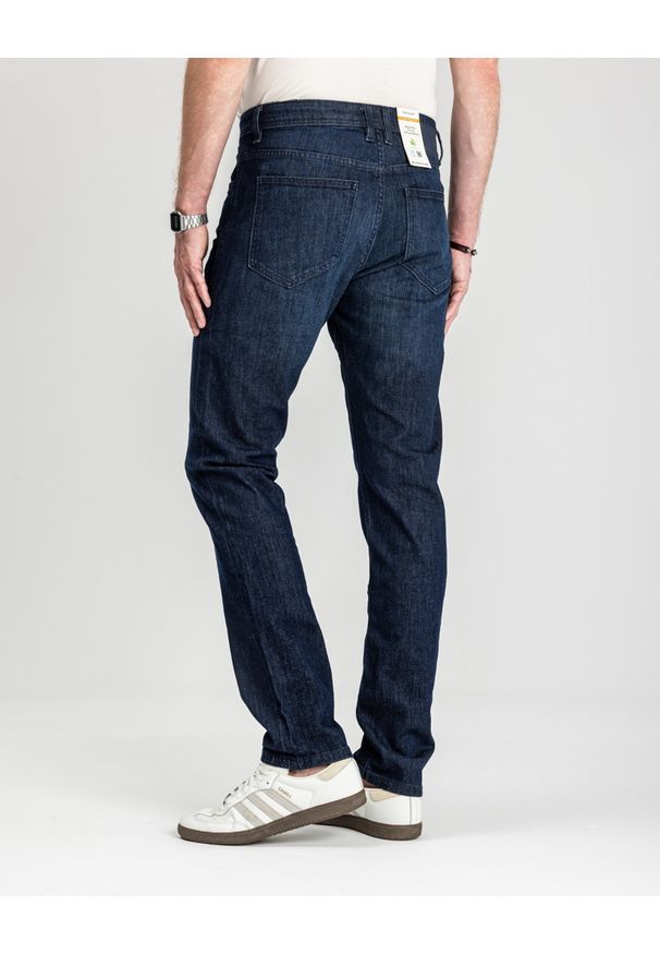 Męskie Spodnie Jeansowe Tom Tailor TTJOSH REGULAR Clean Rinsed Blue Denim 1048363 10115