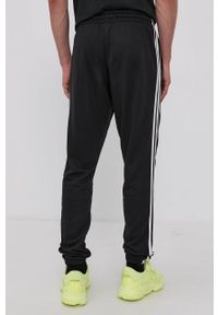 Adidas - adidas Spodnie GK8829 męskie kolor czarny gładkie. Kolor: czarny. Wzór: gładki #2