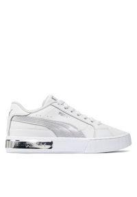 Puma Sneakersy Cali Star Metal 381121 01 Biały. Kolor: biały. Materiał: skóra