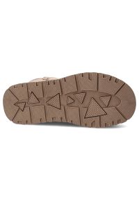 Beżowe Śniegowce Vinceza Ocieplane Buty Damskie Emu. Okazja: na co dzień, na spacer. Kolor: beżowy. Materiał: jeans, dzianina, futro, zamsz. Sezon: zima. Styl: casual #7