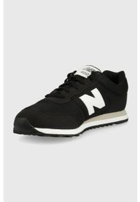 New Balance sneakersy GM400CO1 kolor czarny. Nosek buta: okrągły. Zapięcie: sznurówki. Kolor: czarny. Materiał: guma #2