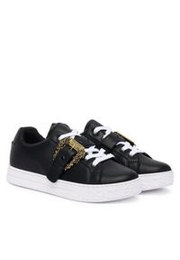 Versace Jeans Couture Sneakersy 79VA3SK9 ZPB27 Czarny. Kolor: czarny. Materiał: skóra #4