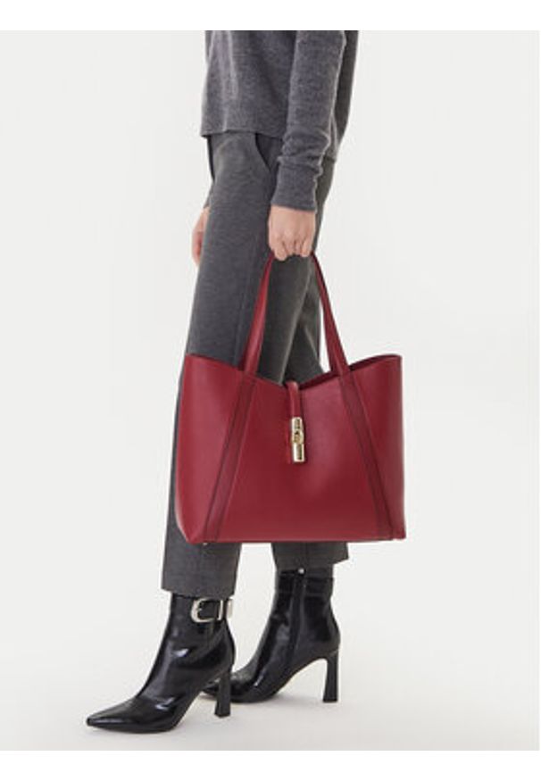 Furla Torebka WB01788 BX3353 KH CGQ00 Czerwony. Kolor: czerwony. Materiał: skórzane