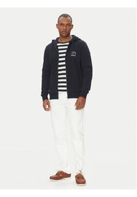 TOMMY HILFIGER - Tommy Hilfiger Bluza MW0MW39250 Granatowy Regular Fit. Kolor: niebieski. Materiał: bawełna #4