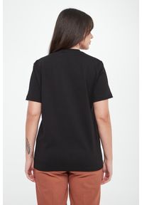 Elisabetta Franchi - T-shirt damski z logo ELISABETTA FRANCHI #4