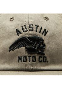 American Needle Czapka z daszkiem Washed Ballpark - Austin Moto SMU674A-AUSTINMO Brązowy. Kolor: brązowy. Materiał: bawełna #3