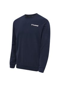 Bluza z kapturem dla dzieci Hummel hmlMOVER. Typ kołnierza: kaptur. Kolor: niebieski. Materiał: bawełna, materiał #1