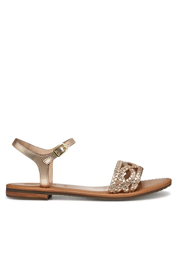 Sandały Geox. Kolor: złoty