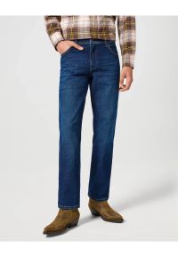 Wrangler - WRANGLER MĘSKIE SPODNIE JEANSOWE TEXAS MIDNIGHT HAZE 112358059 W121008856