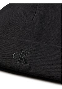 Calvin Klein Czapka LV04D8020G Czarny. Kolor: czarny. Materiał: wiskoza, materiał