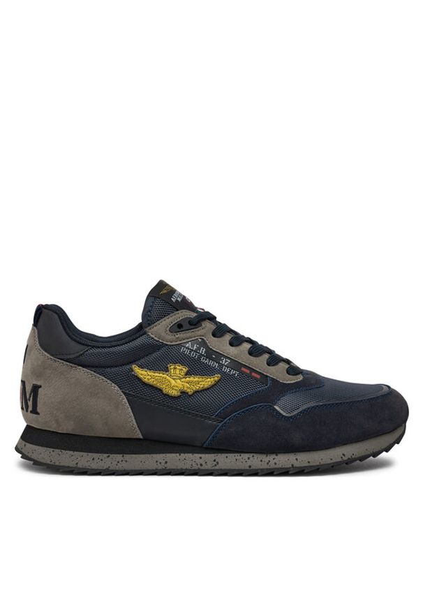 Aeronautica Militare Sneakersy 242SC288CT3379 Granatowy. Kolor: niebieski. Materiał: materiał