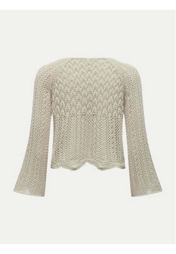 only - ONLY Sweter Nola 15233173 Szary Regular Fit. Kolor: szary. Materiał: syntetyk