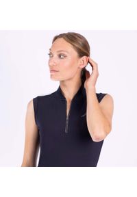 EURO-STAR - Damska koszulka jeździecka bez rękawów z zamkiem błyskawicznym Euro-Star Ramona. Kolor: niebieski. Długość rękawa: bez rękawów #2