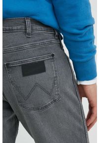 Wrangler jeansy Greensboro męskie. Kolor: szary #4