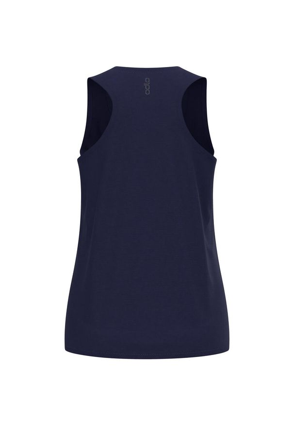 Koszulka bez rękawów damska Odlo ZEROWEIGHT CHILL-TEC Tank crew neck. Kolor: niebieski. Długość rękawa: bez rękawów