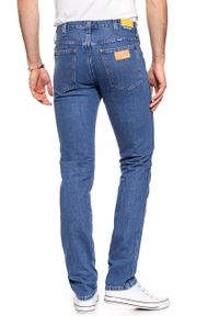 Wrangler - SPODNIE MĘSKIE WRANGLER STRAIGHT B&Y PITSTOP W11TGX161 112126029 #8