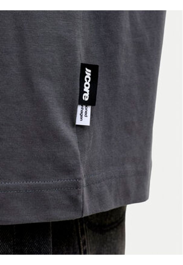 Jack & Jones T-Shirt Club 12289868 Szary Relaxed Fit. Kolor: szary. Materiał: bawełna